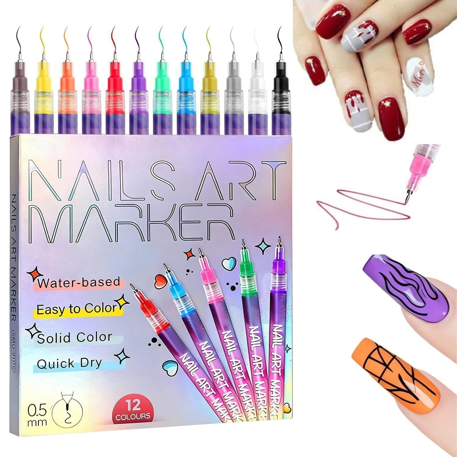 Nail Art Marker Pens