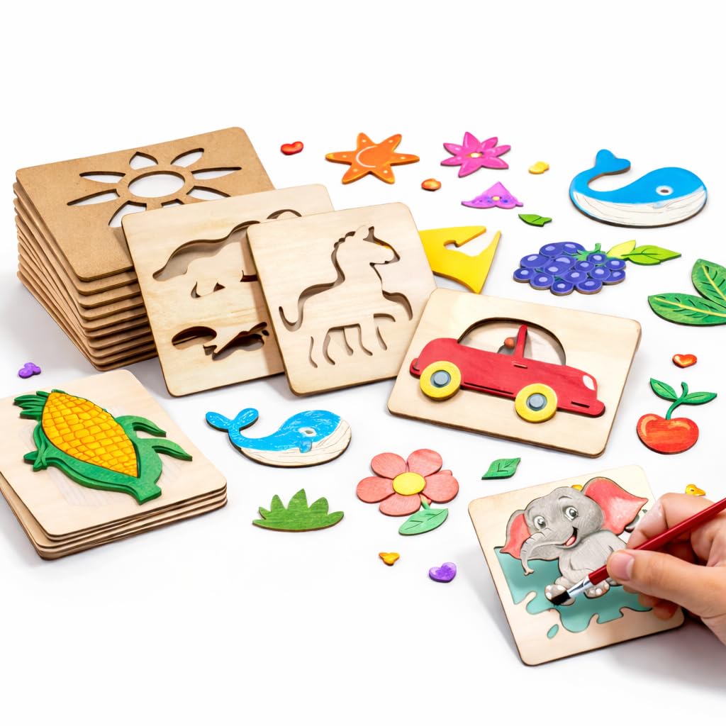Wooden Stencil Art