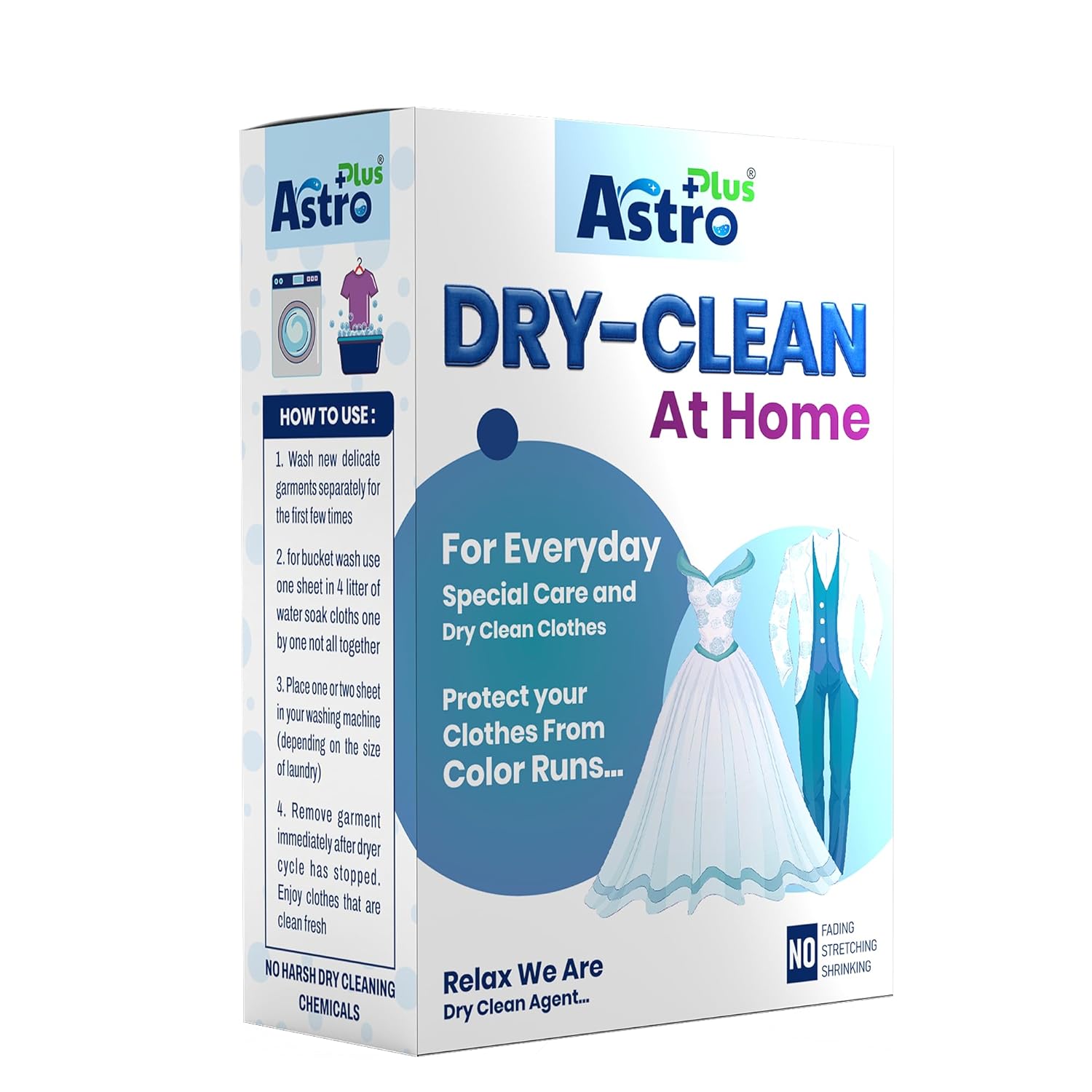 Dry cleaning sheets