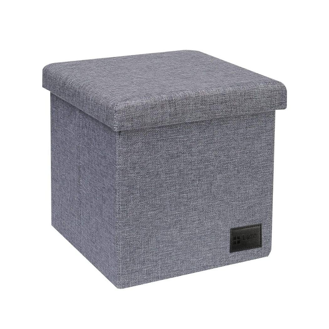 Stool with storage box
