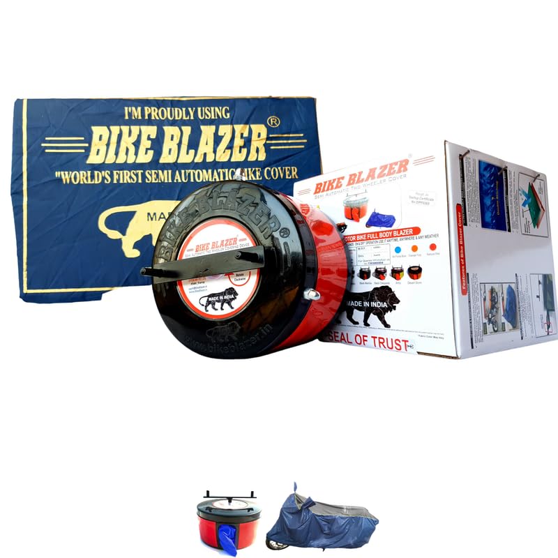 Semi Automatic Bike Cover